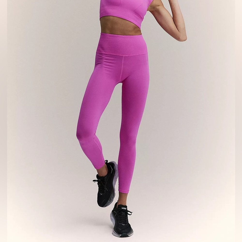 NWOT High-Rise 7/8 Length Good Karma Leggings - Picture 3 of 9